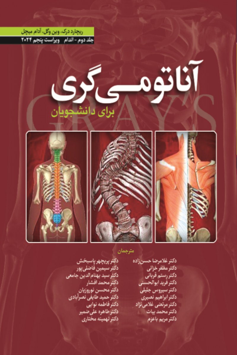 کتاب آناتومی گری برای دانشجویان (جلد دوم:  اندام )  2024 